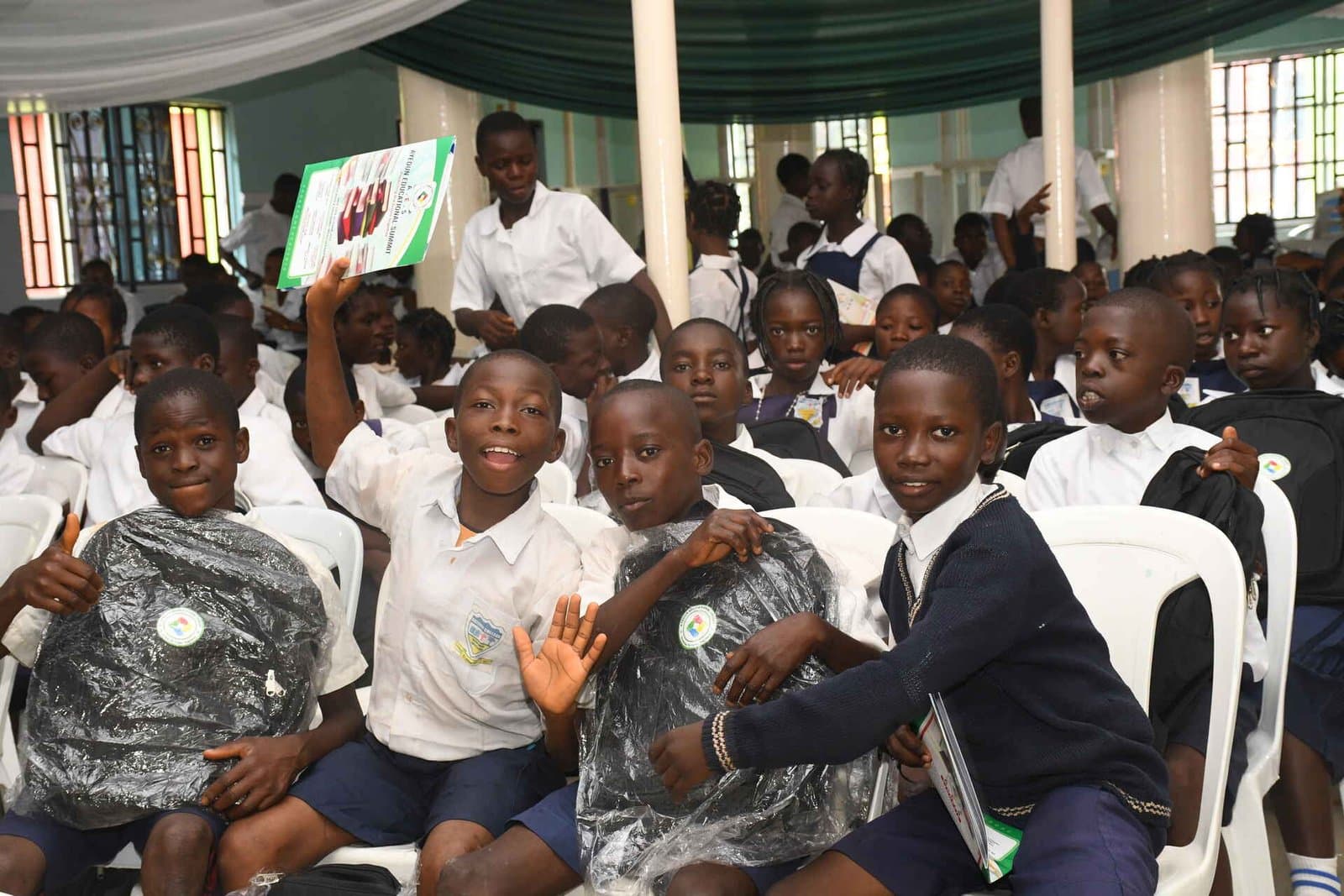 Students and community members at an Edutimate educational event