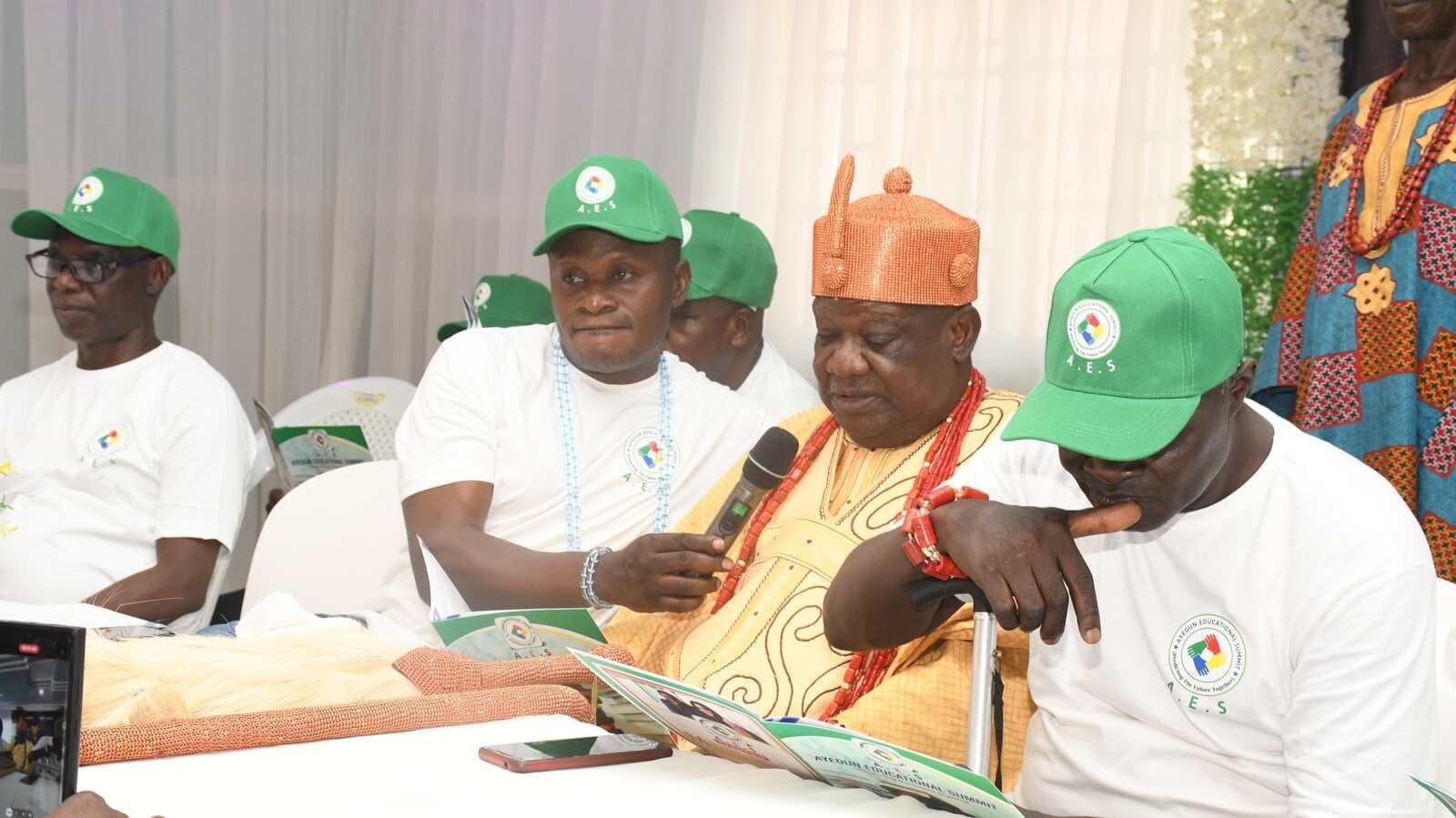 Community leaders taking part in the Ayedun Educational Summit